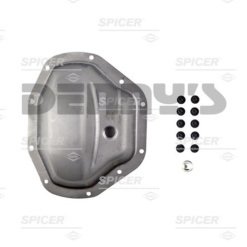 Dana Spicer 707231X Differential Cover Kit for Dana 80 rear end fill plug hole .375 in. BELOW axle centerline fits Chevy, GMC, Dodge, Ram and Ford