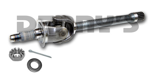 C726-40E Complete RIGHT SIDE Axle Assembly with 18 SPLINE Inner fits 2000, 2001, 2002 DODGE Ram 2500HD, 3500 with DANA 60 DISCONNECT Front Axle - FREE SHIPPING