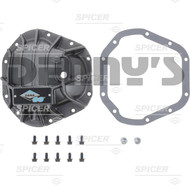 Dana Spicer 10024090 Nodular Iron Gray powdercoat Diff Cover Kit fits Front/Rear Dana 60 fits 1954 to 2018